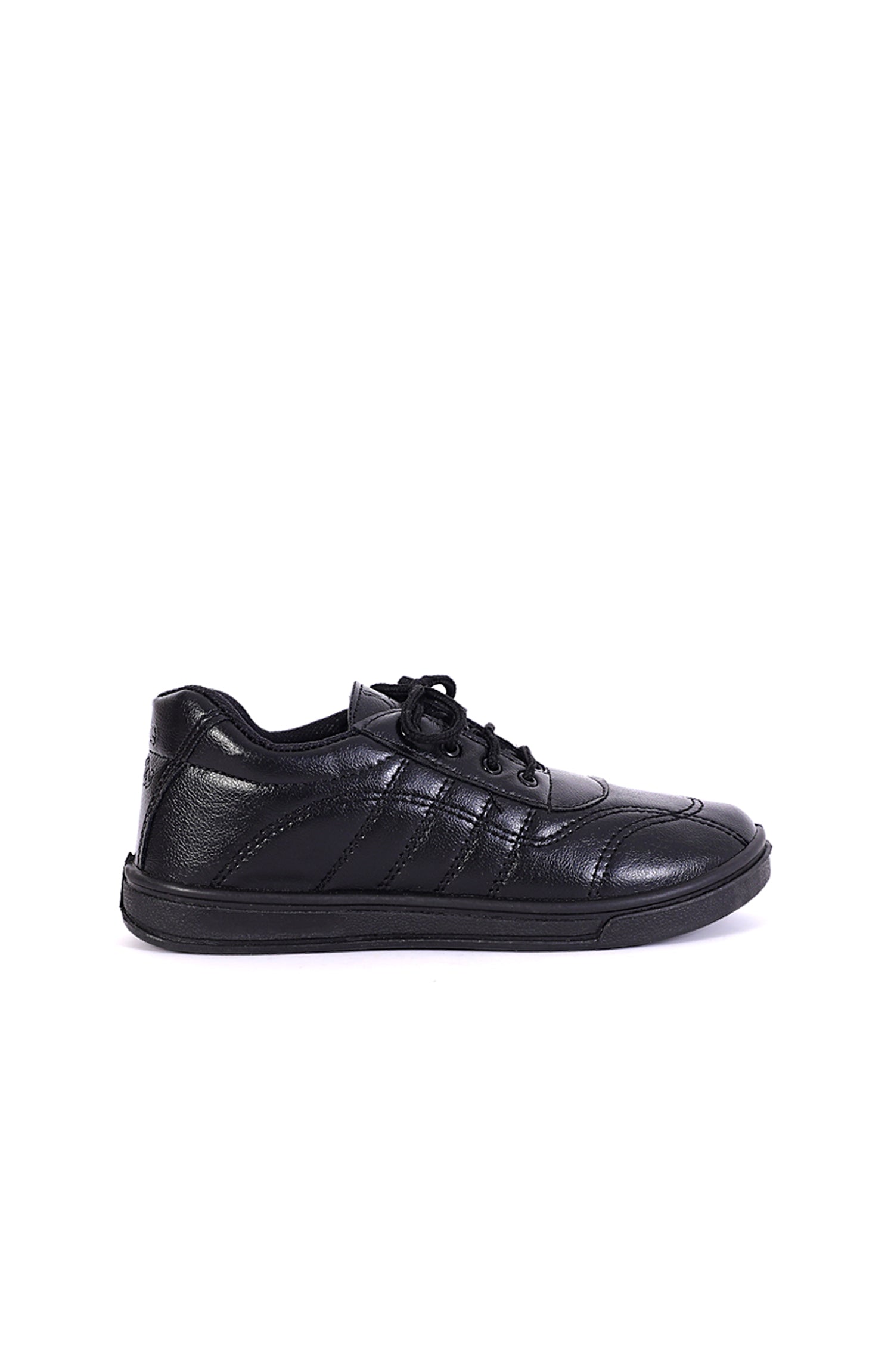 Synthetic Leather School Shoes For Boys |SBS-001