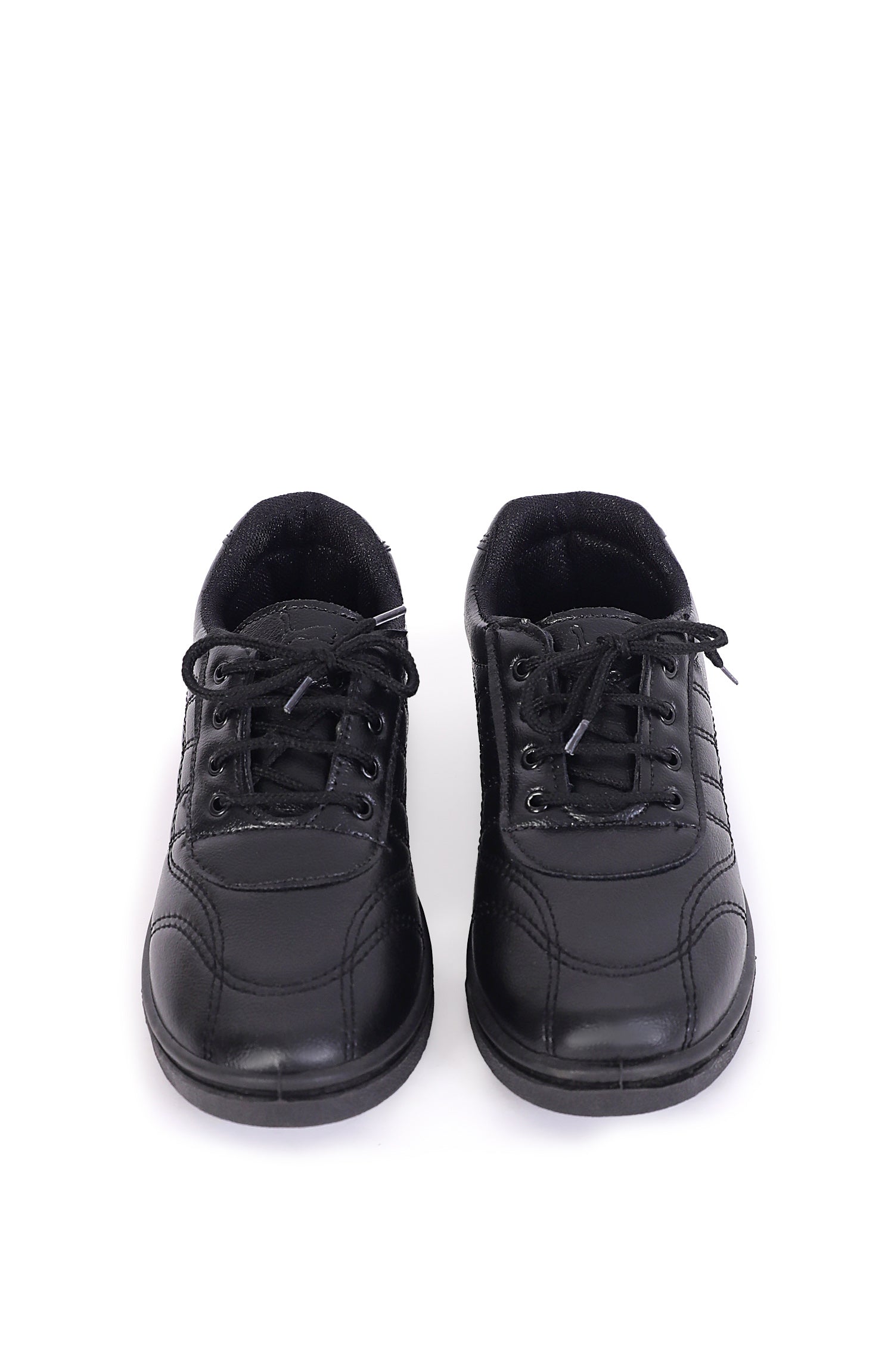 Synthetic Leather School Shoes For Boys |SBS-001