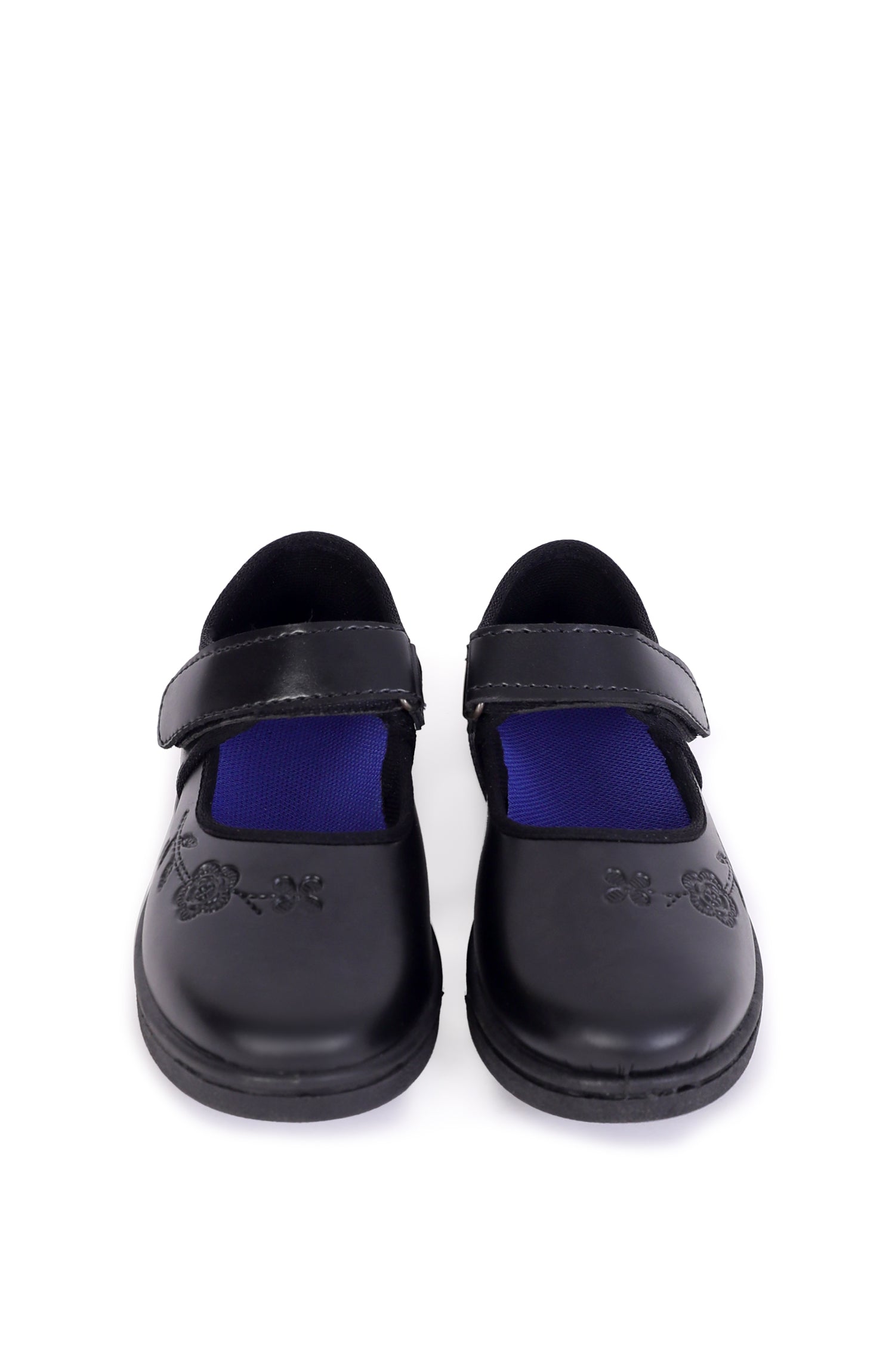 Synthetic Leather School Shoes For Girls|SGS-002