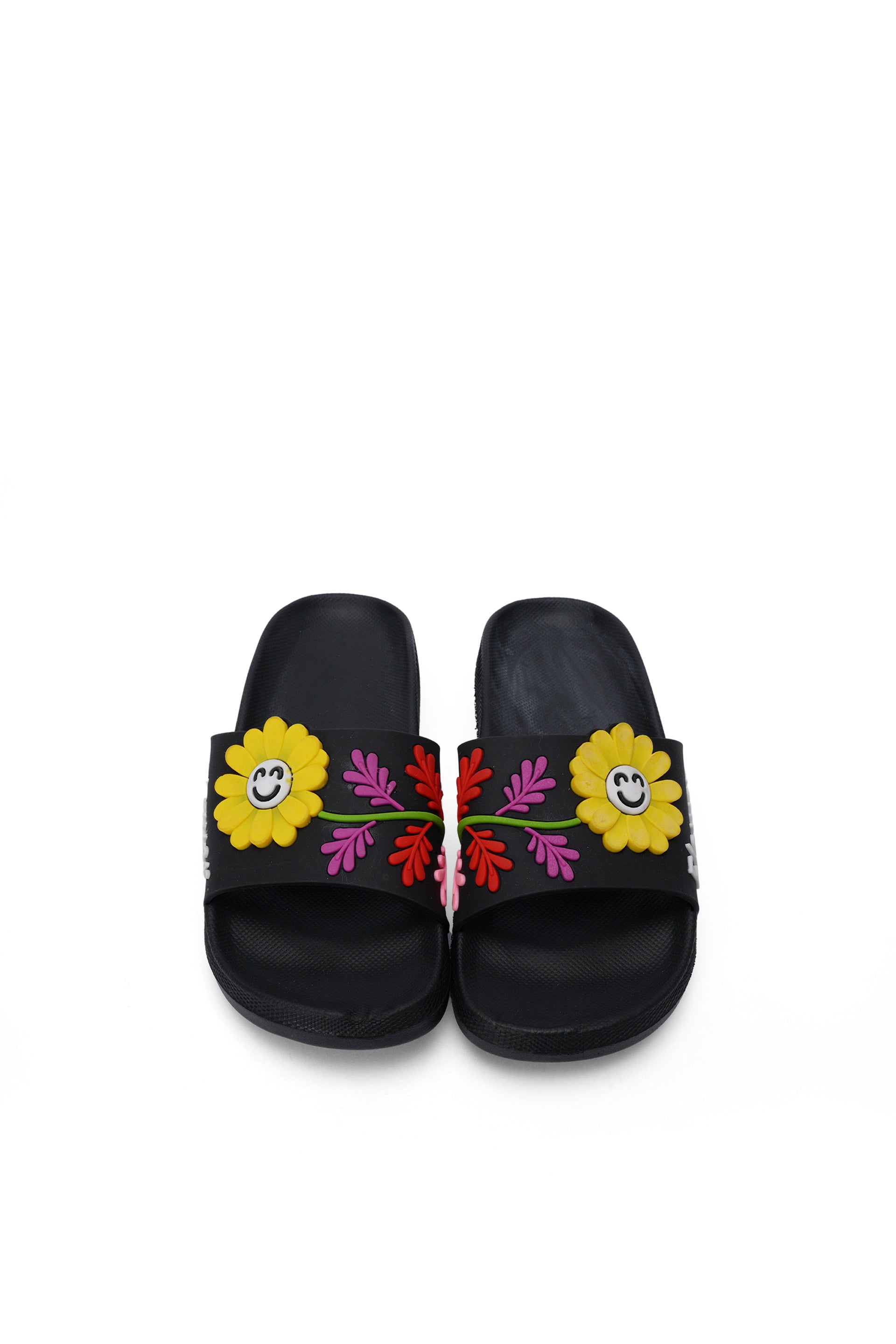 Flower Imposed Slide For Women|ZEE-230
