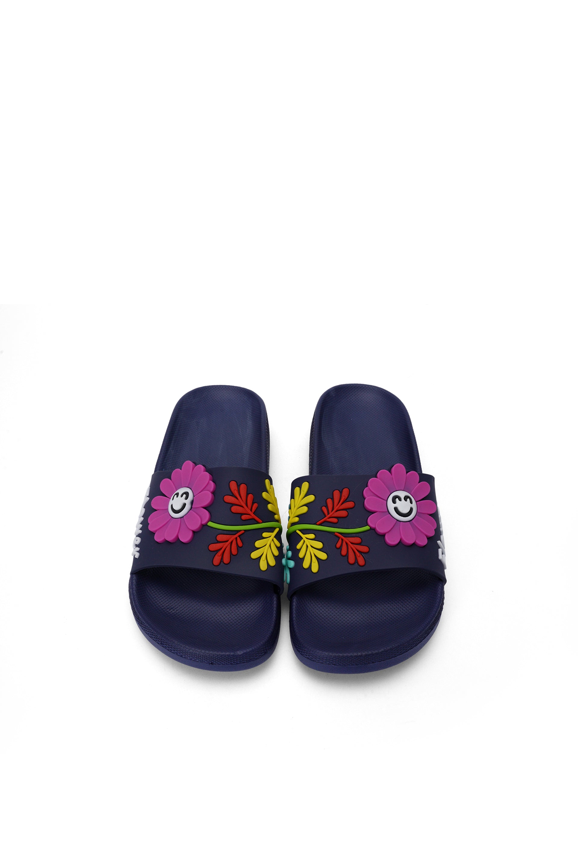 Flower Imposed Slide For Women|ZEE-230