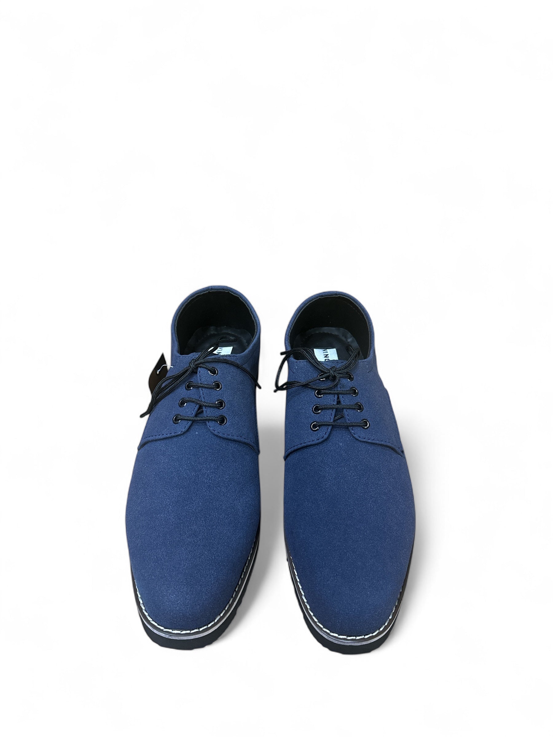 Leather neubek dress shoes 5817