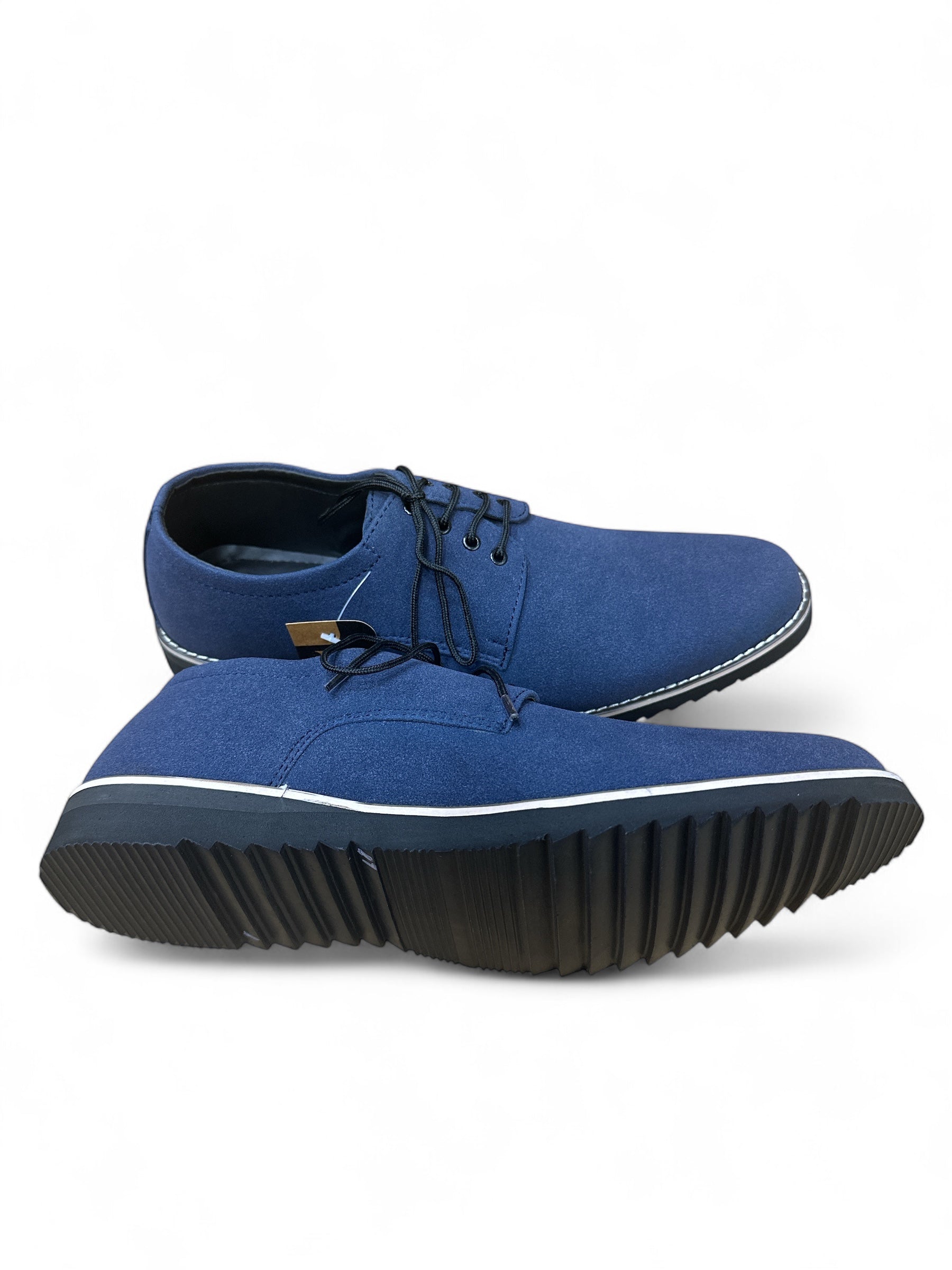 Leather neubek dress shoes 5817