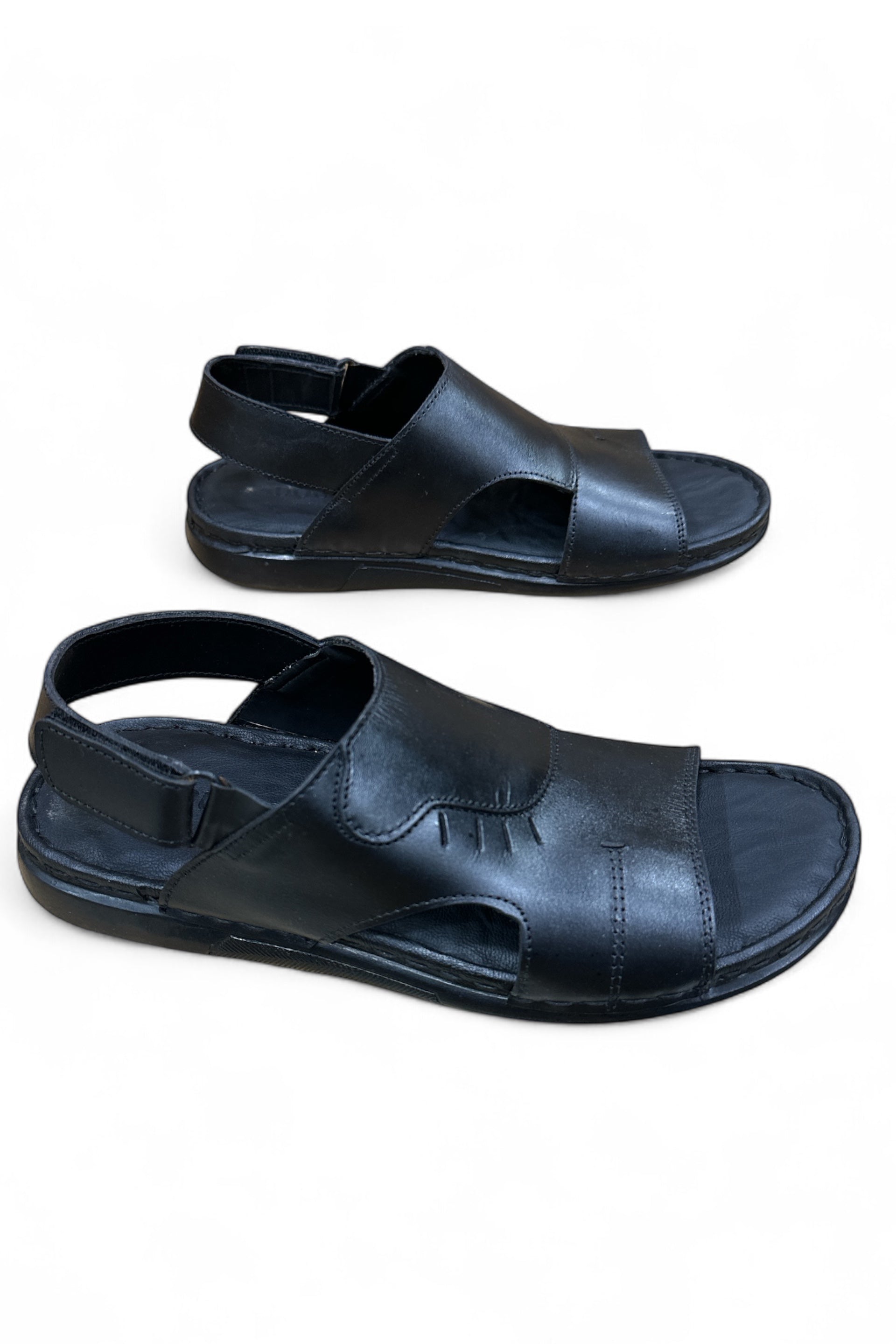 Men’s leather upper, insole leather pu sole 4471