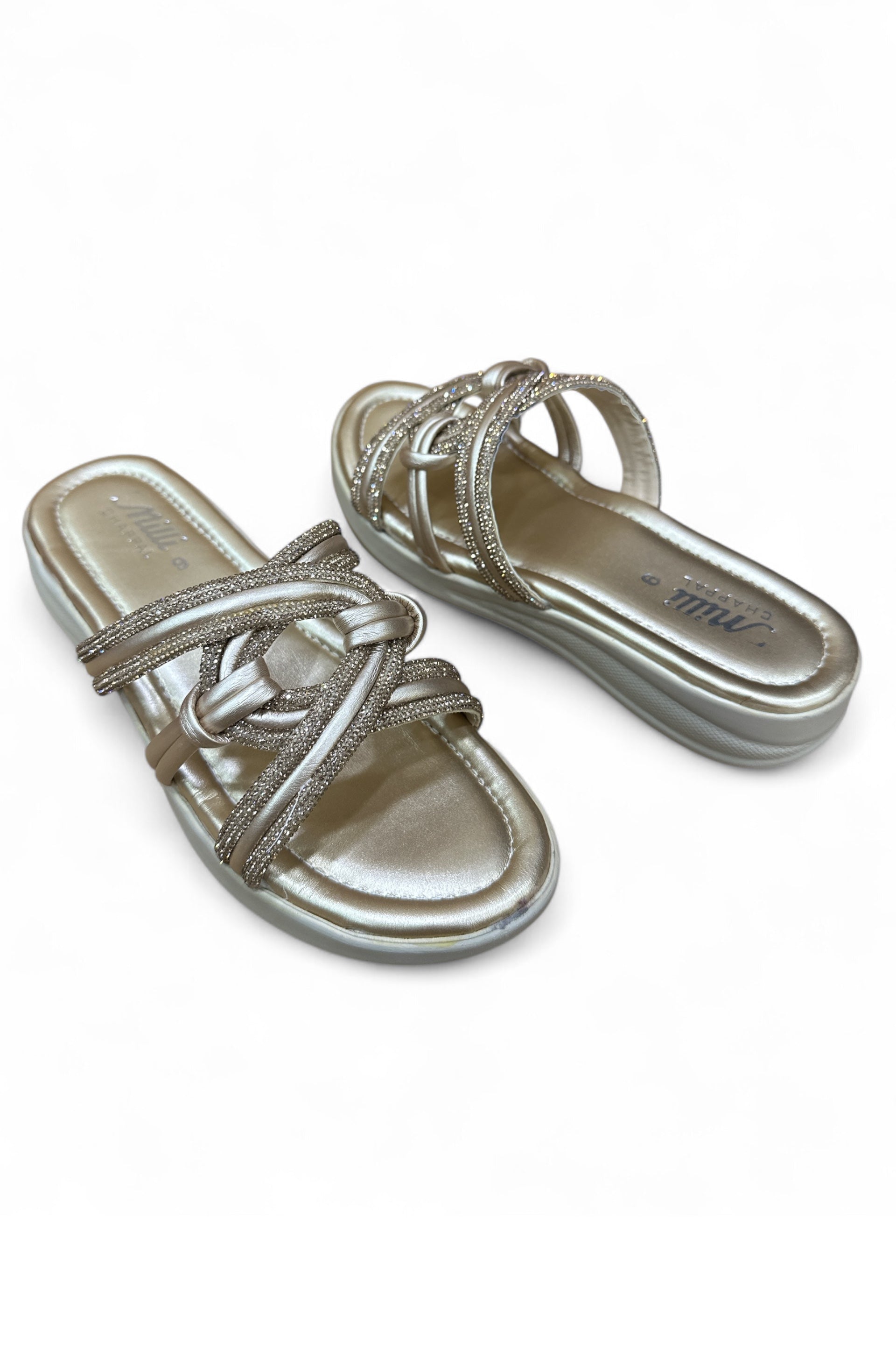 Ladies fancy reep pu sole