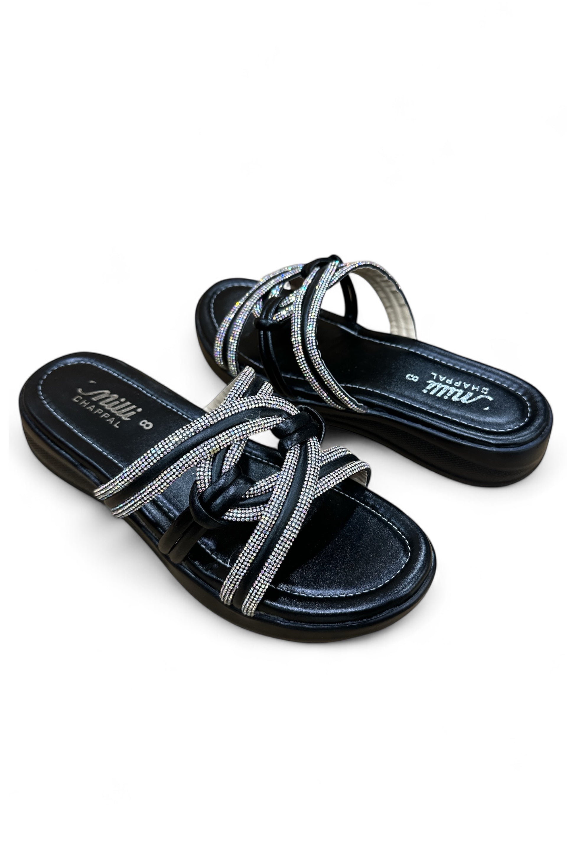 Ladies fancy reep pu sole