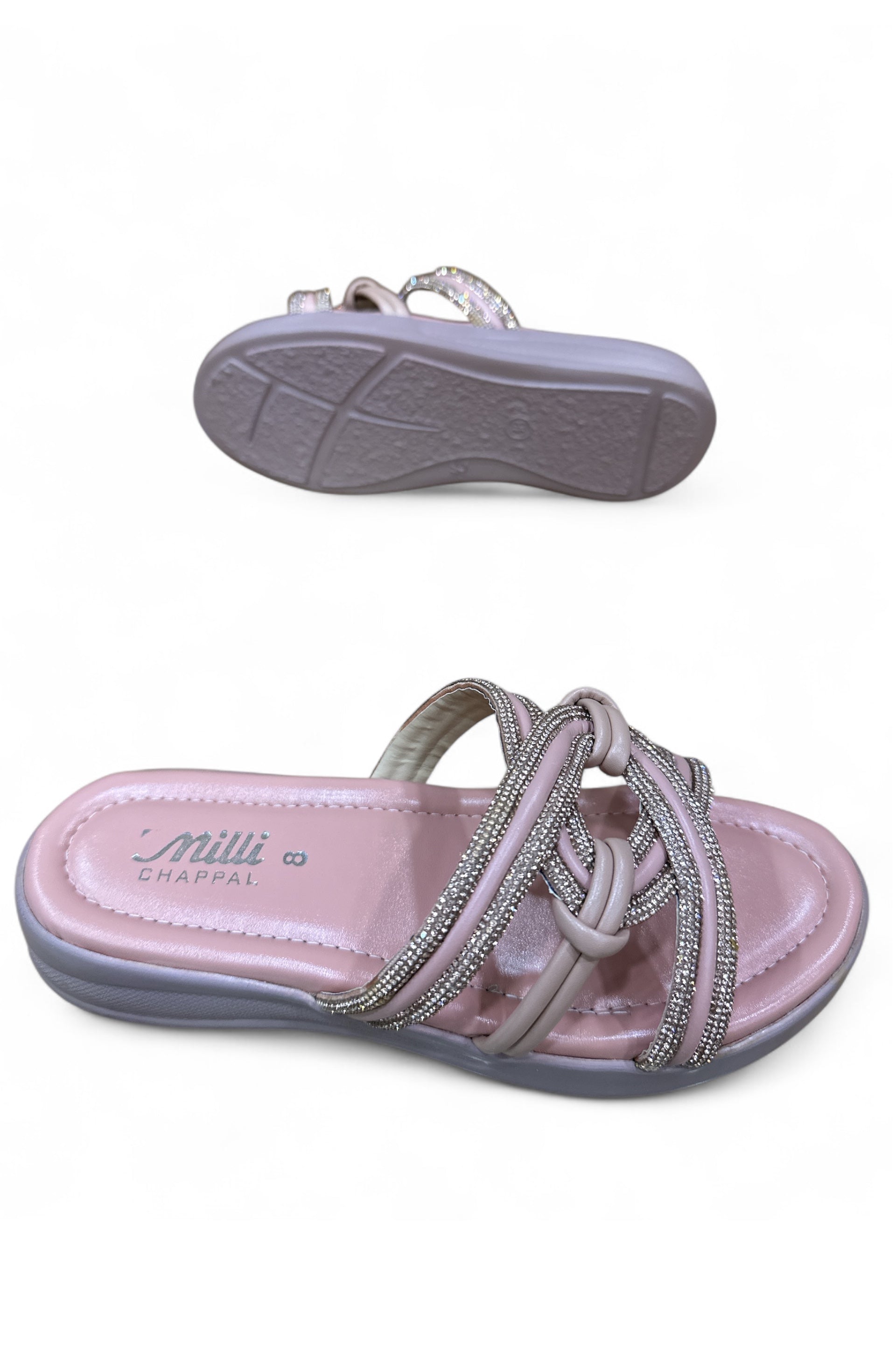 Ladies fancy reep pu sole