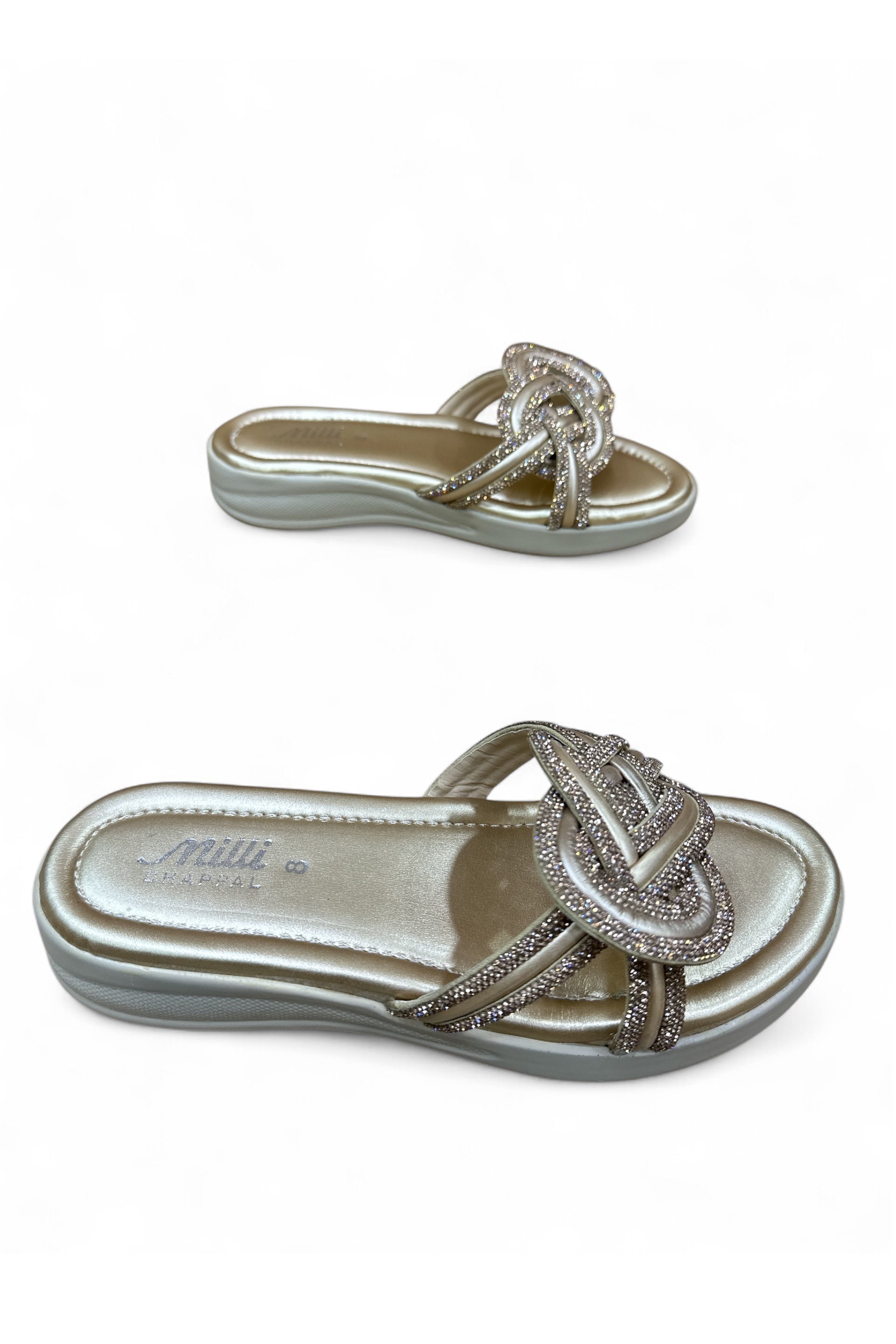 Ladies fancy reep pu sole