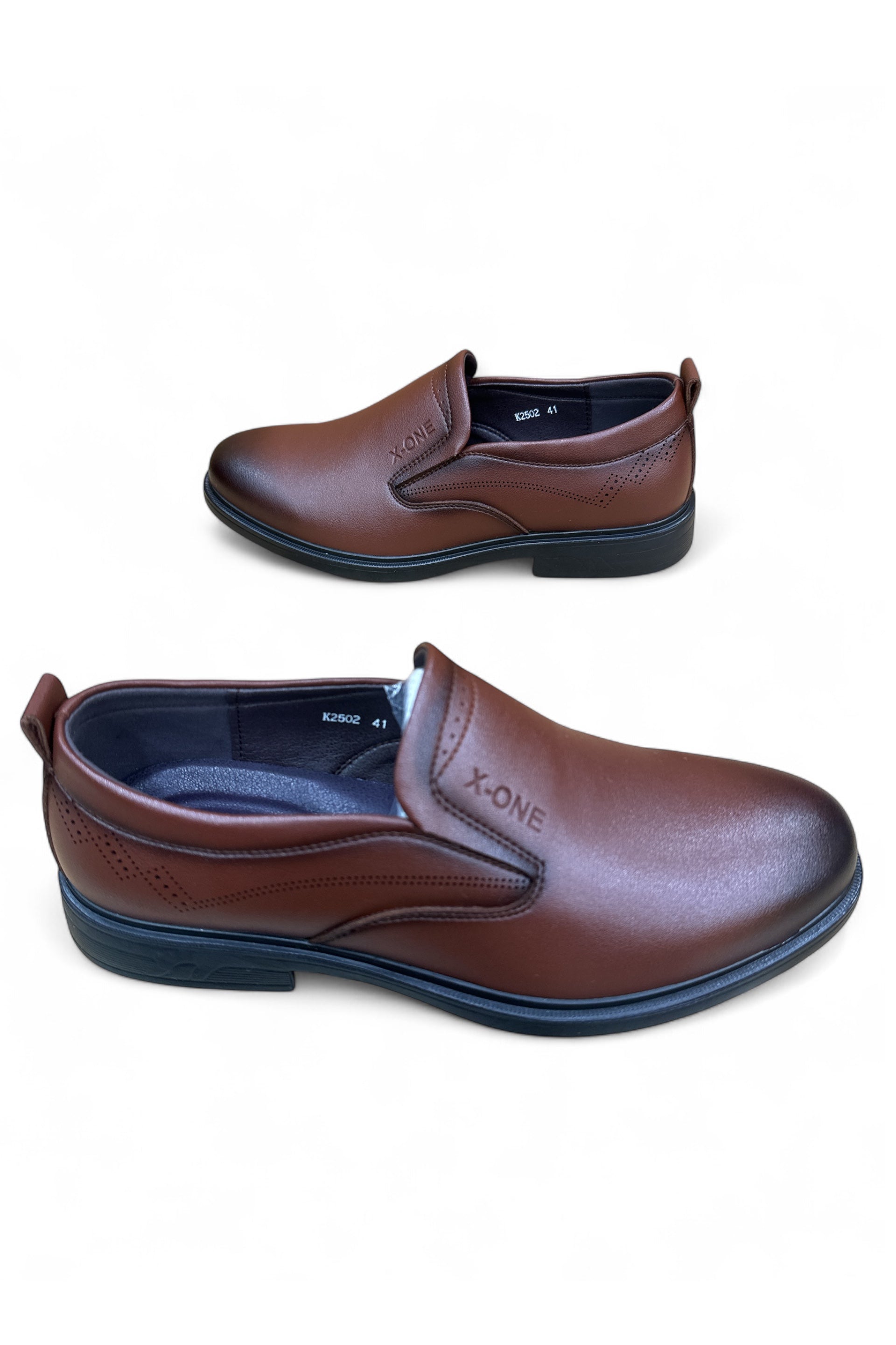 Imported leather wrinkle free dress shoes 5855