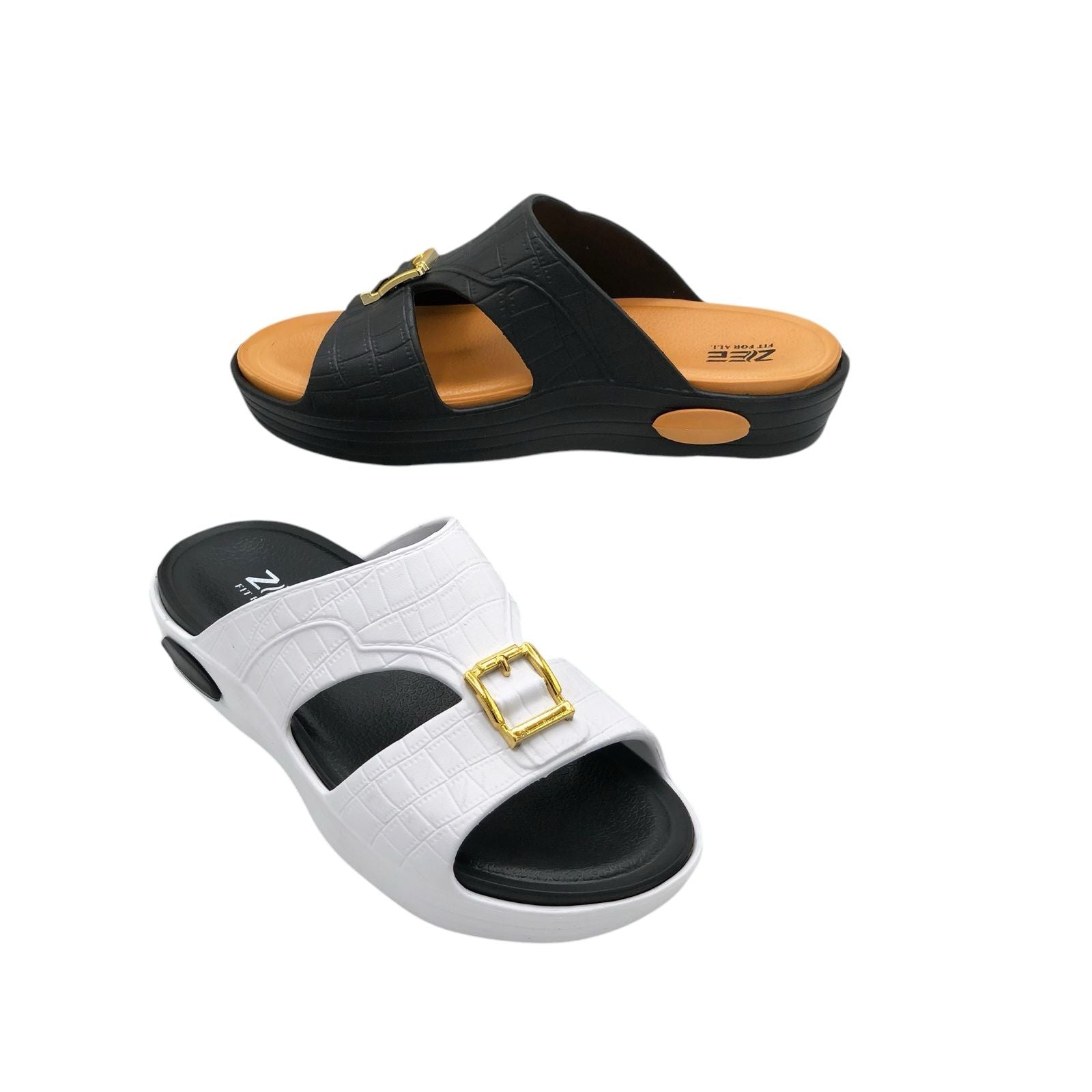 Chic Everyday Buckle Slides|ZEE-5029