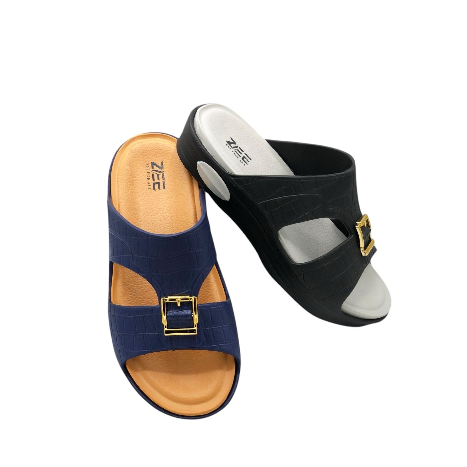 Chic Everyday Buckle Slides|ZEE-5029
